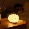 Ночник BASEUS Cute series Kitty silicone night light (DGAM-A02)