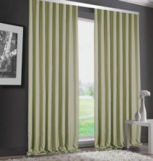 Комплект штор Декор-Ин Занзибар облегченные Фисташковые 200х270 2 шт (ROZ6400055161)