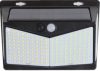 Фасадный светильник LUXEL 20W IP64 на солнечных батареях с датчиком движения (SSWL-03C)