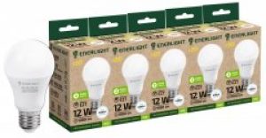 Светодиодная лампа Enerlight A60 12W 4100K E27 (A60E2712SMDNFRR) 5 шт