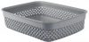 Корзина UCS Drop прямоугольная 2.2 л Серый металлик (161002.2)