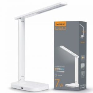 Светодиодная настольная лампа VIDEX VL-TF12W 7W 3000-5000K 220V с ночником