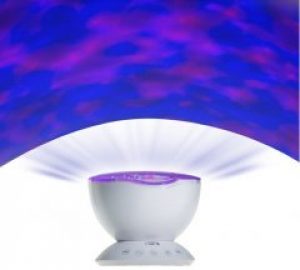 Музыкальный ночник проектор Волны Океана 3DTOYSLAMP