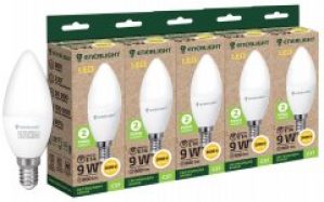 Светодиодная лампа ENERLIGHT С37 9 Вт 3000K E14 (C37E149SMDWFRR) 5 шт