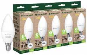 Светодиодная лампа ENERLIGHT С37 9 Вт 4100K E14 (C37E149SMDNFRR) 5 шт