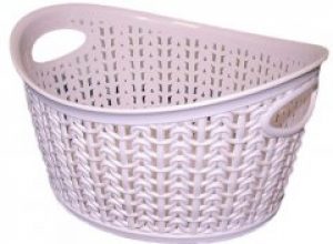 Корзина UCS Knit овальная 1.5 л Пурпурно-розовая (116606.1)