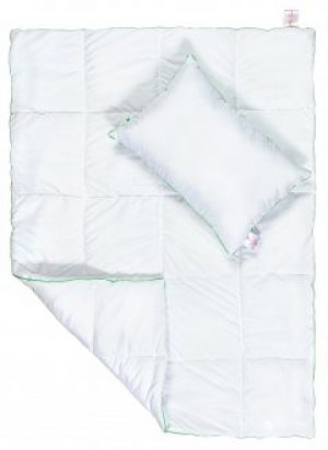 Набор детский демисезоный MirSon Одеяло Eco Ecosilk 851 Деми 110x140 + Подушка 40x60 см (2200000247018)