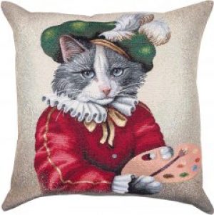 Наволочка гобеленовая односторонняя Limaso KISS611 45x45 см (ROZ6400053373)