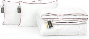 Набор с шерстяным волокном Mirson Зима "Deluxe Hand Made" №3665 одеяло 172x205 см + 2 подушки 50х70 см средние (2200002348553)