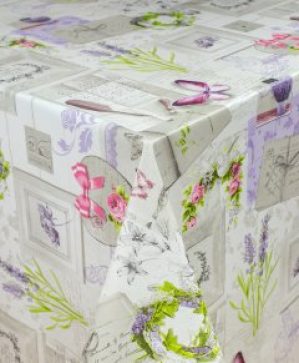 Скатерть УкрСкатерть Лайт 130х120 см (473731012)