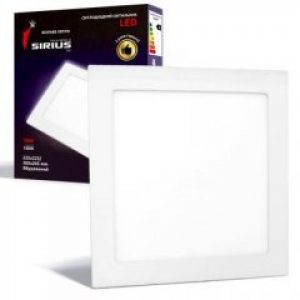 Врізний світильник Sirius star GT-18F квадрат 18W 5000K