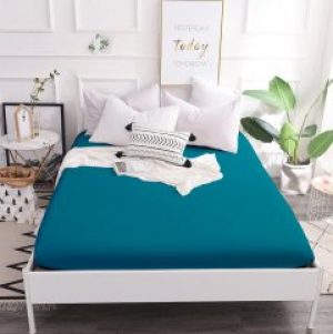 Простынь на резинке MirSon Бязь Premium 17-4735 Caterina 80х190х25 (2200001077409)