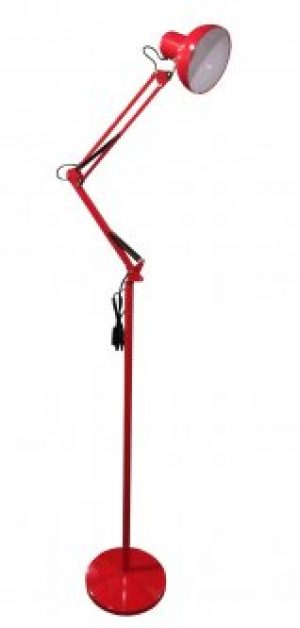 Напольная лампа-торшер LUMANO LOFT-LUCIANO 60W E27 красный