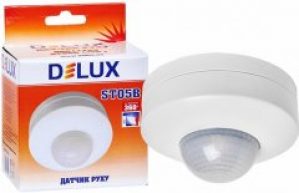 Датчик движения DELUX ST05B (360°) белый (90011723)