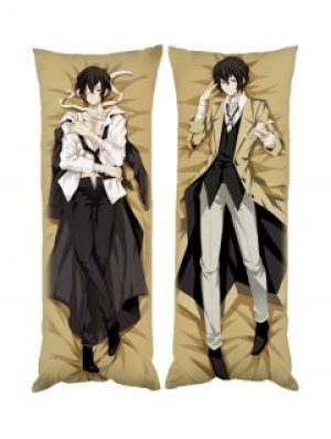 Дакимакура Дадзай Осаму Великий из бродячих псов двухсторонняя 40х100 см со съемной наволочкой (dak0054)