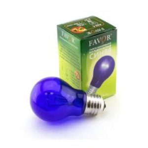 Лампа синяя Доктор 60Вт для рефлектора Минина