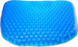 Ортопедическая подушка на стул Supretto 37х31х3.5 см Синяя (5928-0001)