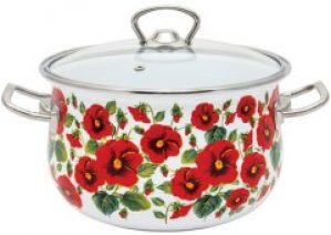 Кастрюля Infinity Красный мак 2.1 л (6625126)