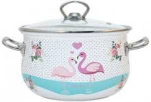 Кастрюля Infinity Love Flamingo 5.0 л (6625848)