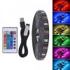 Комплект светодиодной LED ленты с диодами 5050 подсветка от USB с пультом управления (2 метра - подходит для ТВ)
