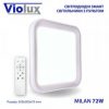 Світильник LED smart MILAN+пульт 72W 3000-6000K IP20 квадрат 220215