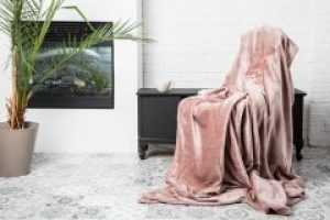 Плед-Покрывало Novita 220х240 4487 Powder (ROZ6400059415)