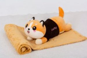 Плед детский MirSon №1072 Cat Orange 120х160 (2200003094237)