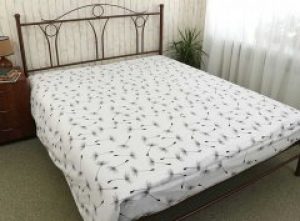 Простыня Руно 114Б Fly Бязь 143х215 White (71.114Б_Fly white)