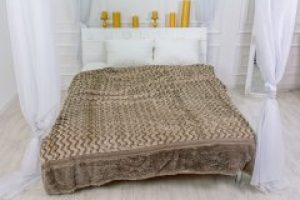 Плед MirSon №1035 Butterfly Gray Brown 220x240 (2200003050431)