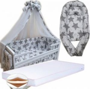 Набор в кроватку "Максимальный". Постельное 8 элементов