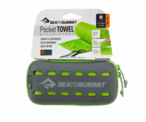 Полотенце Sea To Summit Pocket Towel M Lime (STS APOCTMLI)