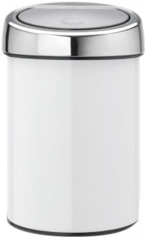 Бак для мусора Brabantia TOUCH BIN 3 л Белая (364488)