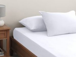 Трикотажный набор MirSon 19-523 Olga простынь на резинке 140х190+25 + наволочки 50х70 2 шт (2200002934503)