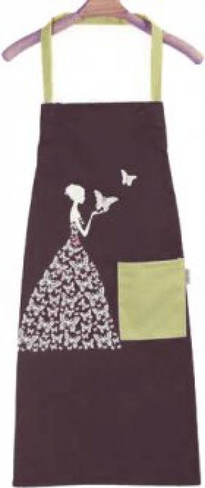 Фартук с нагрудником Domikus 84х65 см Коричневый (4829900027001)