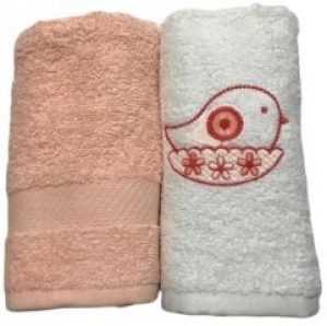 Набор кухонных полотенец Casabel 40х60 2 шт Лососевый (TAC71247145)