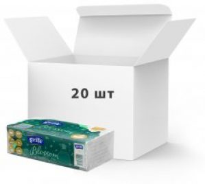 Упаковка бумажных полотенец Grite Blossom 230х220 мм 2 слоя 120 отрывов х 20 шт (4770023365924)