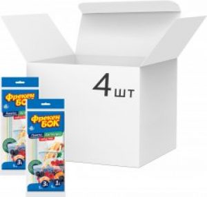Упаковка пакетов-зипперов Фрекен БОК 1 л+3 л 4 пачки по 10 шт (4823071631487)