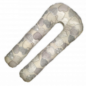 Подушка для беременных с наволочкой Coolki Big Love 100% Хлопок XL 120x75