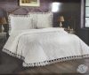 Покрывало My Bed Жакард 240x260 с наволочками Damask Cream