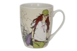 Чашка Milika City Style Cocky Color 400 мл (M0520-NBM400-05)