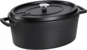 Гусятница чугунная Kela Minero с крышкой 34 см 7.5 л (12433)