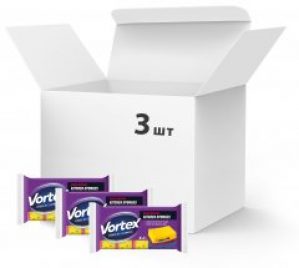 Упаковка губок кухонных Vortex с принтом 15 шт (15104760)