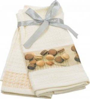 Набор кухонных полотенец MirSon №5044 Waffle Maccaron 40x70 см x 2 шт