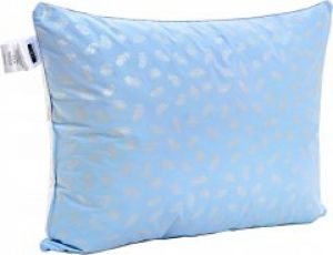 Пуховая подушка MirSon №1805 Bio-Blue 90% пух упругая 40х60 см (2200003011715)