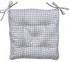 Подушка для стула Прованс Bella 40х40 Серая клетка (4823093416574)