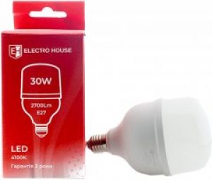 Светодиодная лампа Electro House T100 30W 4100K E27 2700Lm (EH-LMP-1301)