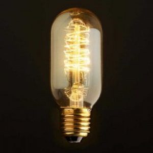 Ретро лампа накаливания Эдисона TSM T45S 40W bronze (TSM-T45S)