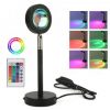 Проекционная лампа Sunset Lamp RGB c пультом