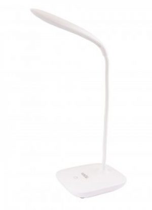 Лампа настольная гибкая Mastertool сенсорный включатель 3 режима 125*100*350 мм COB LED USB/3xAA ABS 94-0815