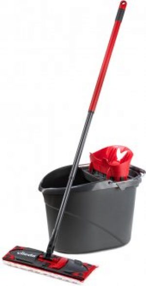Набор для уборки Vileda UltraMax (швабра и ведро с отжимом) (4023103143890)